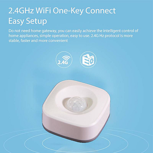 Розумний бездротовий датчик руху Tuya Wi-Fi - 1163359