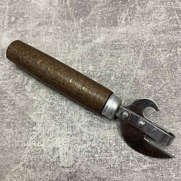 Відкривалка з дерев'яною ручкою Hoz 16,5см 42743 темно-коричнева ручка