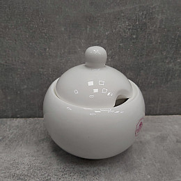 Сахарница фарфоровая 325 мл Tudor TU2362