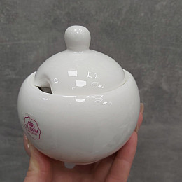 Сахарница фарфоровая 325 мл Tudor TU2362