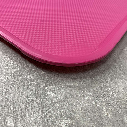 Піднос прямокутний пластиковий 44,5*35 см Stenson ХМ 2540 рожевий