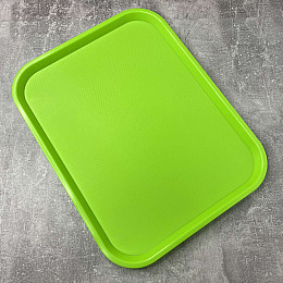 Піднос пластиковий прямокутний 44,5*35 см Stenson ХМ 2540 салатовий