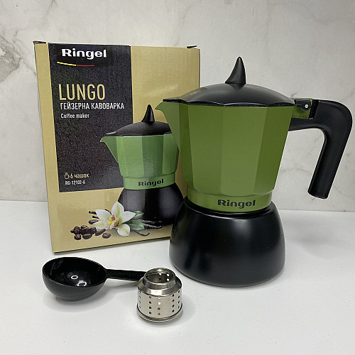 Кофеварка гейзерная 6 порций Ringel Lungo RG-12102-6