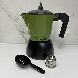 Кофеварка гейзерная 4 порции Ringel Lungo RG-12102-4