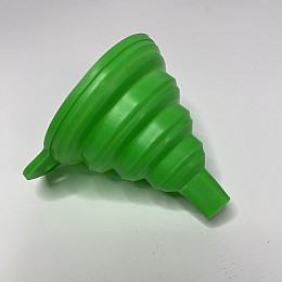 Воронка раскладная силиконовая 8*9 см Stenson 622/6783 салатовая