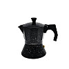 Гейзерна кавоварка алюмінієва 150 мл Maestro MR-1667-300 Black
