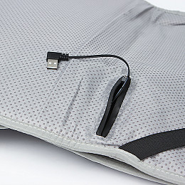 Накидка на кресло с подогревом Anyuekang YS696 Gray согревательные элементы