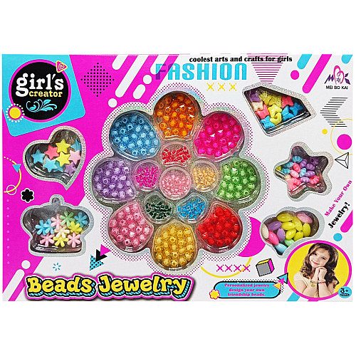 Набор для создания браслетов Бисер "Beads Jewelry" Bambi MBK-351