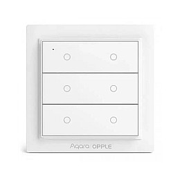 Умний бездротовий вимикач Aqara Opple Smart Switch Apple Homekit Wireless Version 6 кнопок (WXCJKG13LM)