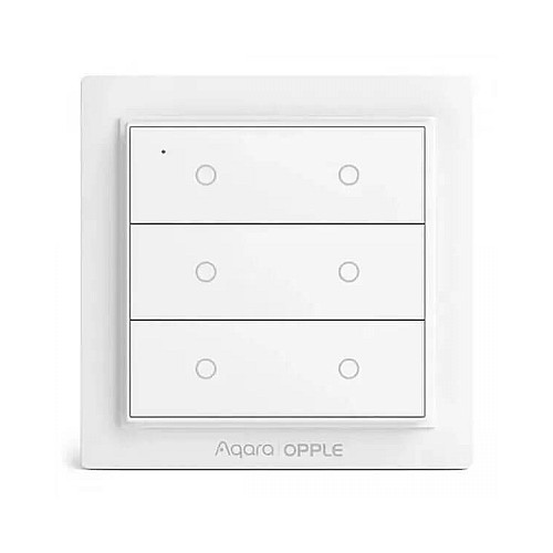 Умний бездротовий вимикач Aqara Opple Smart Switch Apple Homekit Wireless Version 6 кнопок (WXCJKG13LM)