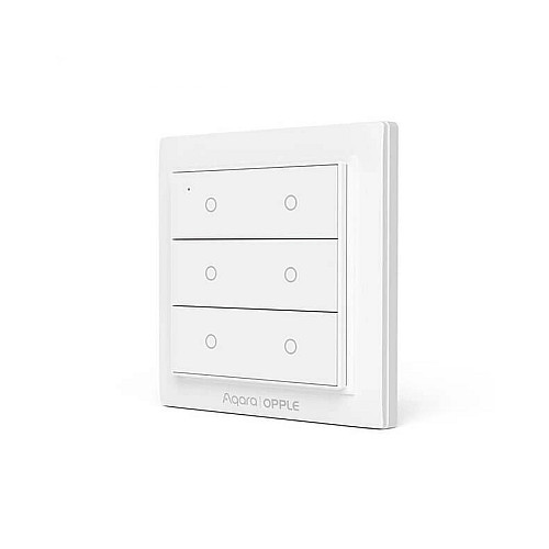 Умний бездротовий вимикач Aqara Opple Smart Switch Apple Homekit Wireless Version 6 кнопок (WXCJKG13LM)
