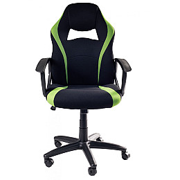 Офісне крісло керівника BNB StartDesign Tilt Чорно-зелений