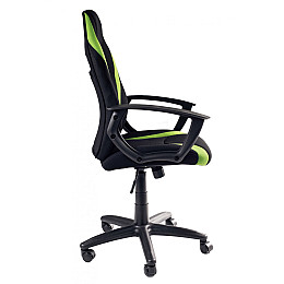 Офісне крісло керівника BNB StartDesign Tilt Чорно-зелений