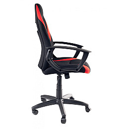 Офісне крісло керівника BNB StartDesign Tilt Чорно-червоний