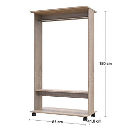Гардеробная стойка Doros Д2 Дуб сонома 85х41.6х150 (41510081)