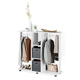 Гардеробная стойка Doros Д3 Белый 130х40.6х121 (41510082)