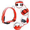 Светодиодный LED ошейник Lesko Red L USB светящийся для собак и котов