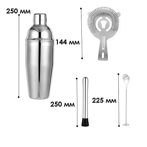 Набор для бара Creation KK11-16 с подставкой 11 предметов (11887-68997)