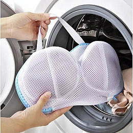 Мешок - чехол Insneakers One контейнер для стирки бюстгальтеров 30 см * 17 см Белый