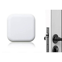 Отбойник ограничитель от удара самоклеящийся Choice силиконовый Квадрат 1 штука Белый