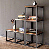 Стеллаж металлический I loft you 90х30х90 см Черный (2047832672)