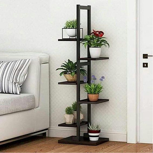 Стелаж для квітів I loft you 150х30х60 см Темно-коричневий (2101457030)