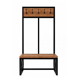 Прихожая I loft you 130х50х220 см Черный (2027279888)