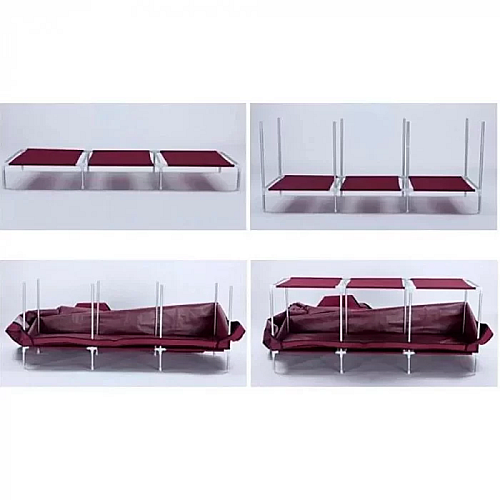 Тканевый складной шкаф для одежды и обуви 175х130х45 см OPT-TOP Storage Wardrobe 88130 AN (1756374602)