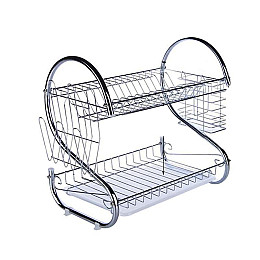 Стойка для сушки посуды Kitchen Storage rack нержавеющая сталь (1756374704)