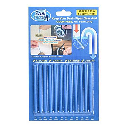 Засіб для очищення труб від засмічення OPT-TOP Sani Sticks (12 штук в упаковці) (1756375306)
