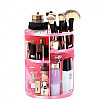 Органайзер вращающийся для косметики OPT-TOP на Beauty Box розовый (1756375335)