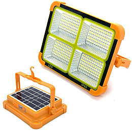 Портативная солнечная батарея универсальная для заряда Power bank Solar LED light D8 12000 mAH (1756375632)