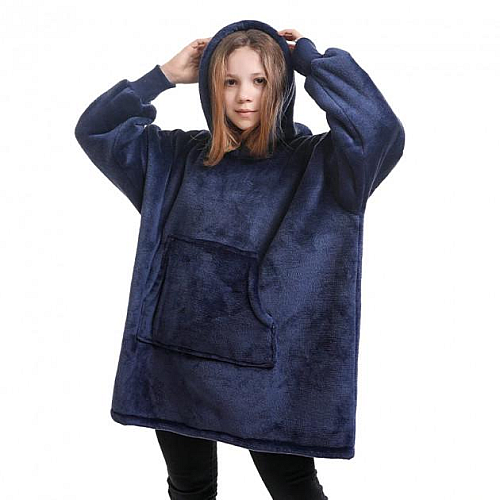 Толстовка-плед с капюшоном OPT-TOP Huggle Hoodie двухсторонняя (1762047567)