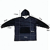 Толстовка-плед с капюшоном OPT-TOP Huggle Hoodie двухсторонняя (1762047567)