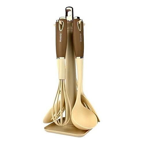 Кухонный набор принадлежностей 5 предметов MAGIO MG-1124 Beige