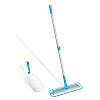Набір швабра для миття підлоги + насадка для пилу 2 в 1 e-Cloth Easy-Click Telescopic Pole+ Duster head 743541