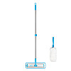 Набір швабра для миття підлоги + насадка для пилу 2 в 1 e-Cloth Easy-Click Telescopic Pole+ Duster head 743541