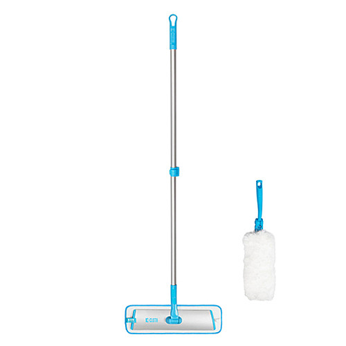Набір швабра для миття підлоги + насадка для пилу 2 в 1 e-Cloth Easy-Click Telescopic Pole+ Duster head 743541