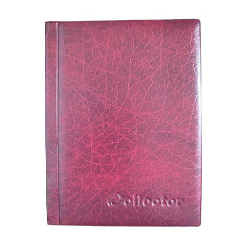Альбом для монет різних розмірів Collector 108 комірок Бордо (hub_m1tglu)