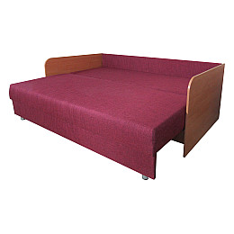 Диван єврокнижка економ Ескада МАКСІ МЕБЛІ Малиново-рожевий (10415)