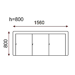 Диван Вікінг NEW МАКСІ МЕБЛІ (10891)