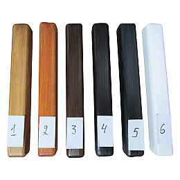 Табурет кухонный (дерев. ножки) МАКСИ МЕБЕЛЬ Ольха/Орех темный (11963)