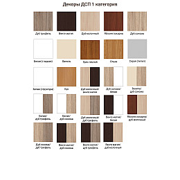 Комод Вер mini с крашеными МДФ фасадами МАКСИ МЕБЕЛЬ Дуб сонома/Белый (5103161)