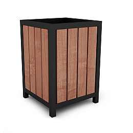 Мусорная корзина I loft you 38х38х60 см Коричневый (2132272635)