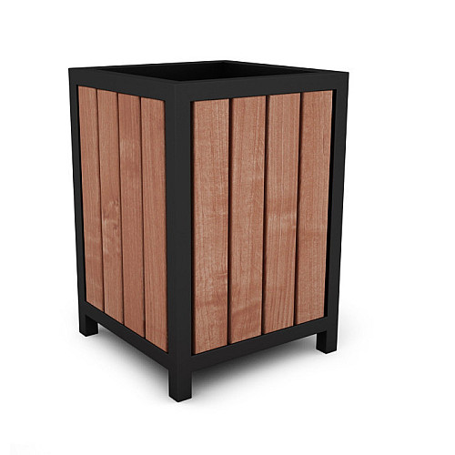 Мусорная корзина I loft you 38х38х60 см Коричневый (2132272635)