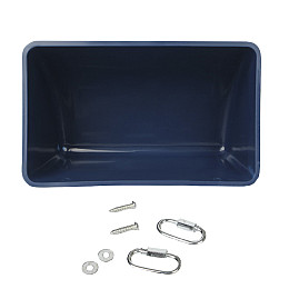 Годівниця для птахів та тварин Lesko QS001 підвісна із затискачами