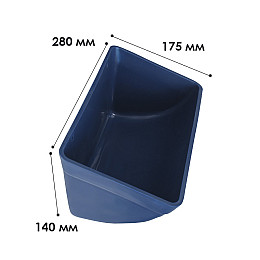 Годівниця для птахів та тварин Lesko QS001 підвісна із затискачами