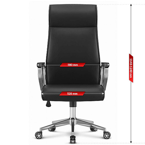 Офісне крісло Hell's HC-1024 Black