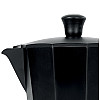 Гейзерная кофеварка Barazzoni Deluxe на 6 чашек Черный (1519)