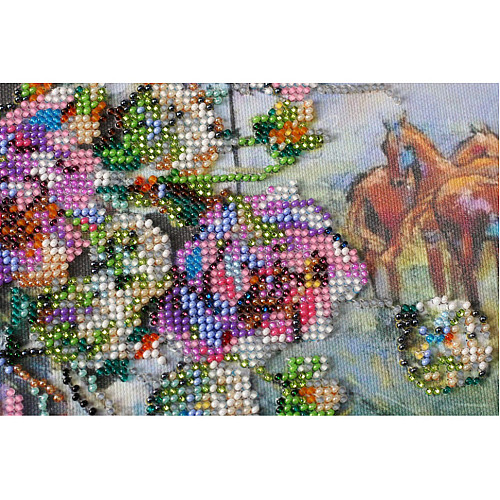Набор для вышивки бисером "Ранее утро" Abris Art AB-618 30х30 см